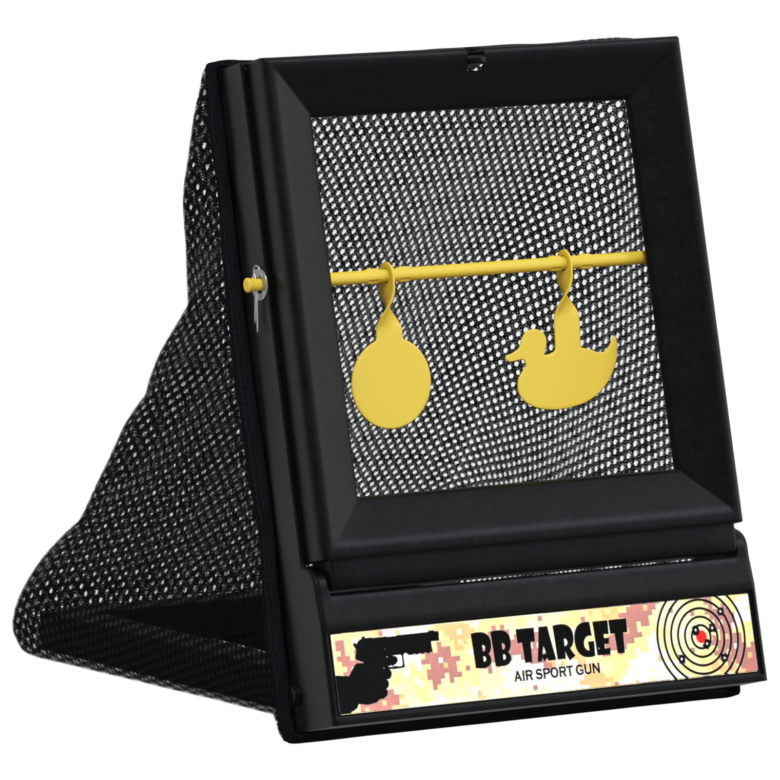 Airsoft Ziel Schwarz 19 x 26 x 25 cm Plastik