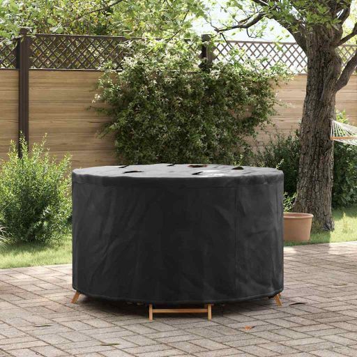 Gartenmöbelabdeckung Schwarz 102 x 102 x 71 cm 210D Stoff