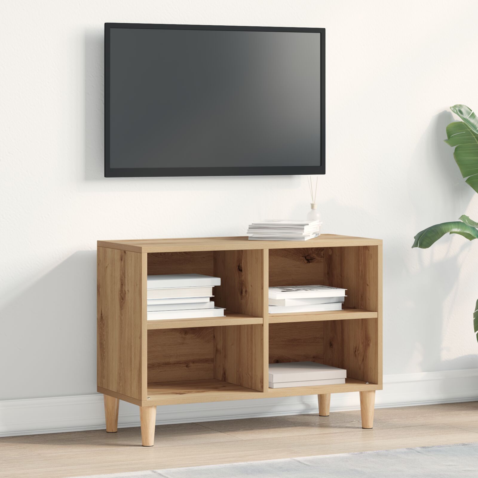 TV-Schrank Artisan Eiche 69.5x30x50 cm Holzwerkstoff