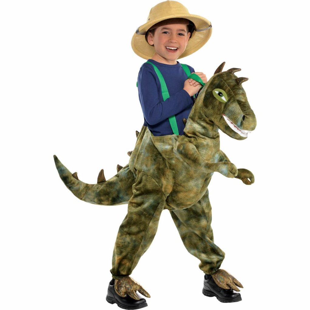 Verkleidung für Kinder grün Dinosaurier