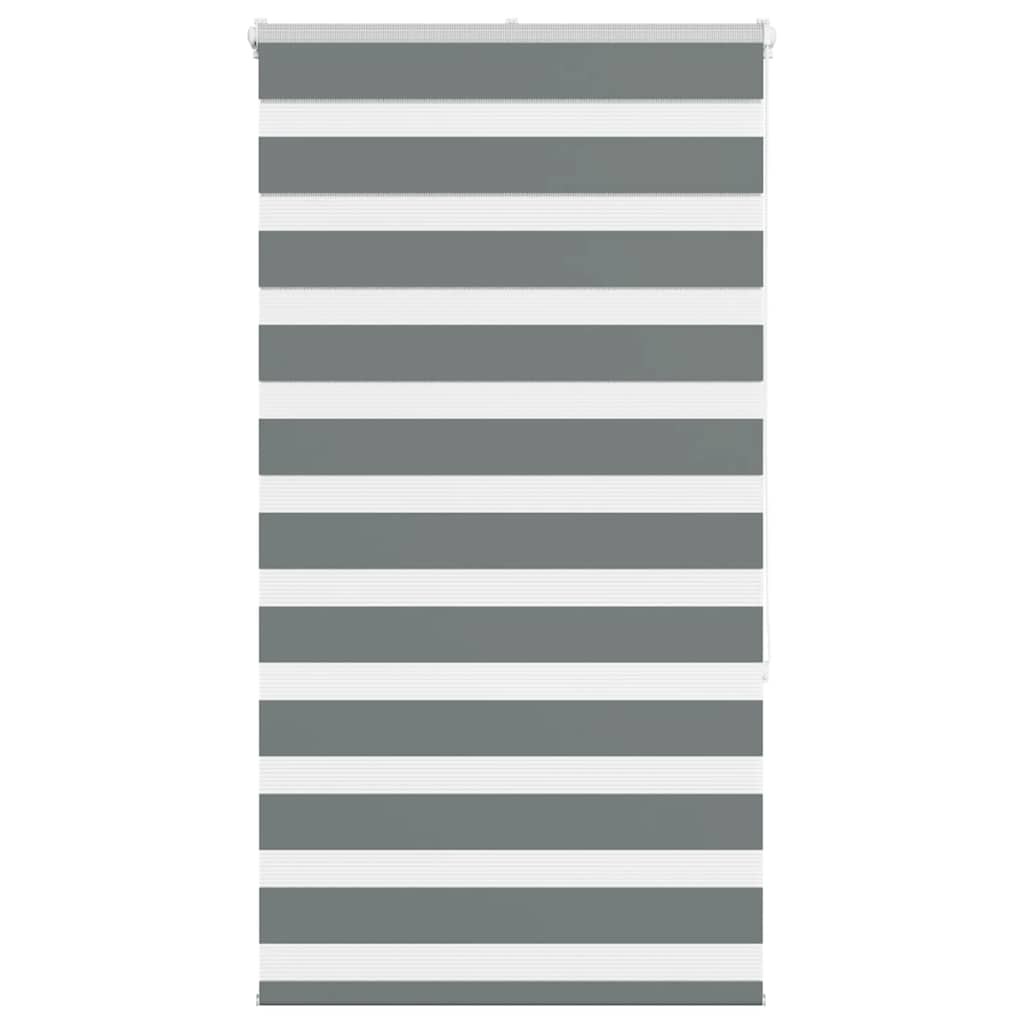 Zebrarollo Dunkelgrau 70x150 cm Stoffbreite 65,9 cm Polyester