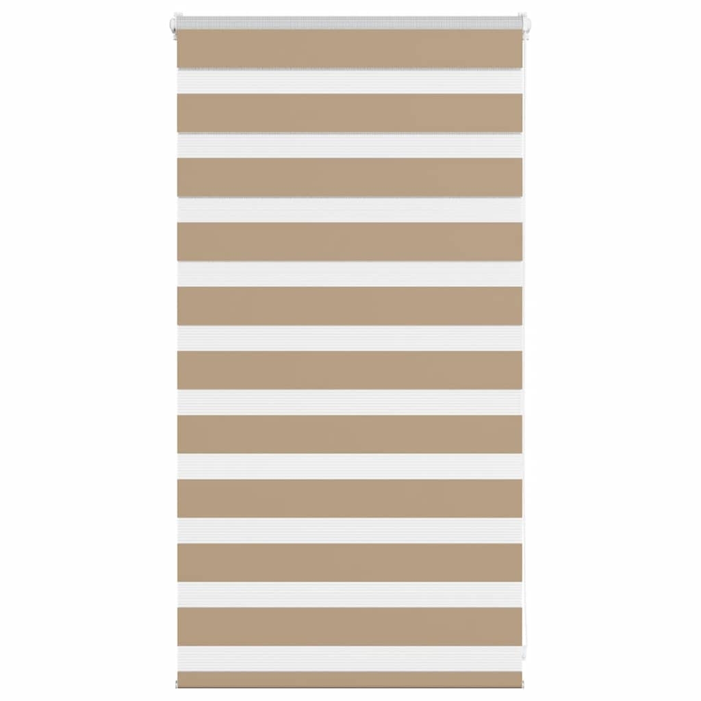 Zebrarollo Sandbraun 75x100 cm Stoffbreite 70,9 cm Polyester