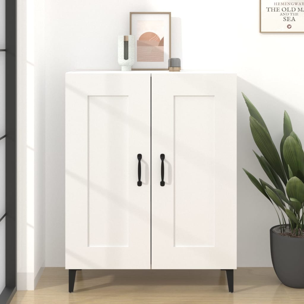 Sideboard Weiß 69,5x34x90 cm Holzwerkstoff