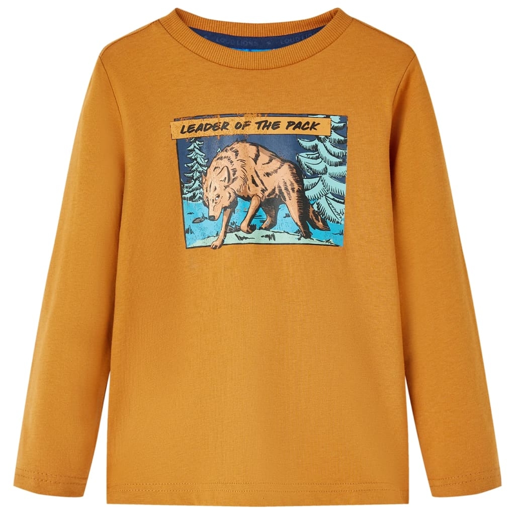 Kinder-Langarmshirt Dunkelocker 104 Kinder-Langarmshirt Dunkelocker 104