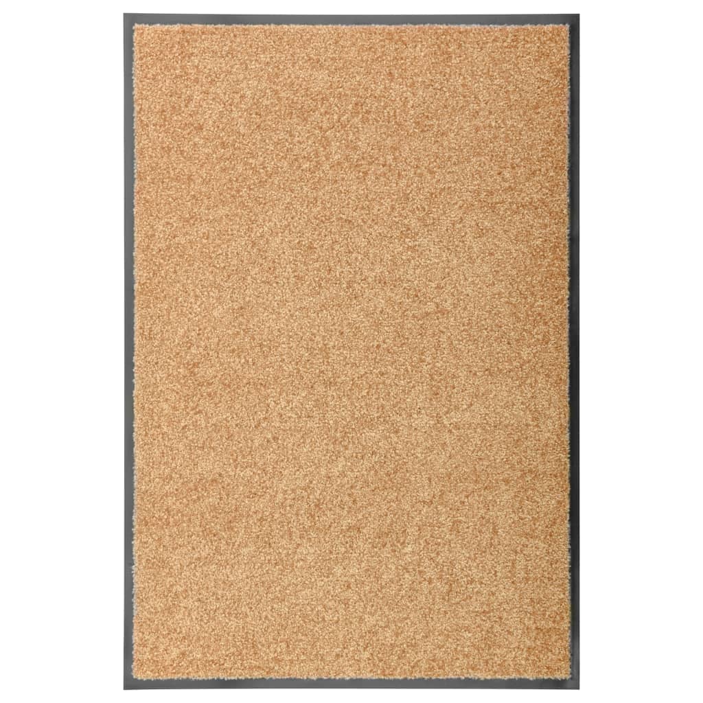 Fußmatte Waschbar Creme 60x90 cm