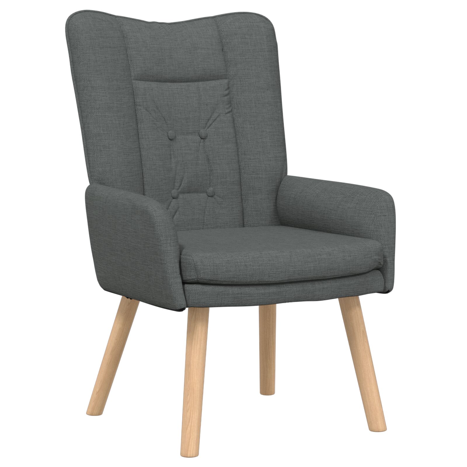 Relaxsessel Dunkelgrau Stoff