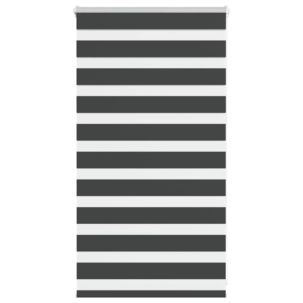 Zebrarollo Schwarz 75x100 cm Stoffbreite 70,9 cm Polyester