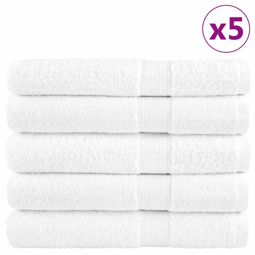 Premium Saunatücher 25 Stk. 80x200 cm 600g/m² 100% Baumwolle