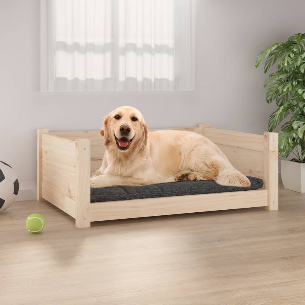 Hundebett 75,5x55,5x28 cm Massivholz Kiefer Hundebett 75,5x55,5x28 cm Massivholz Kiefer