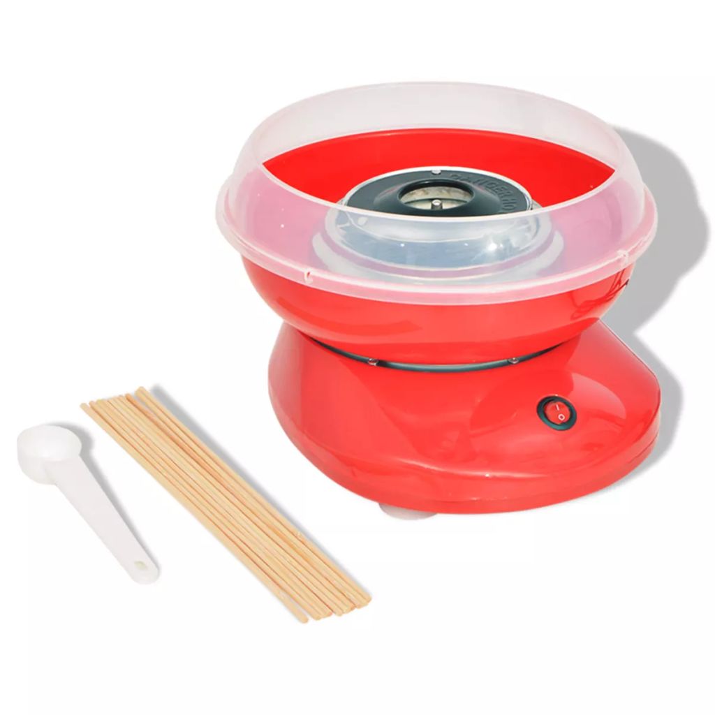 Zuckerwattemaschine 480 W Rot