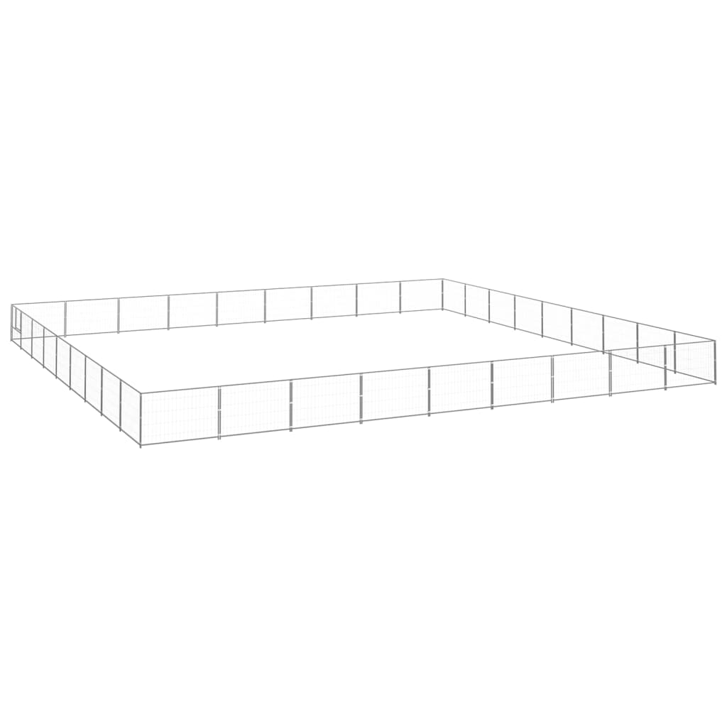 Hundezwinger Silbern 81 m² Stahl
