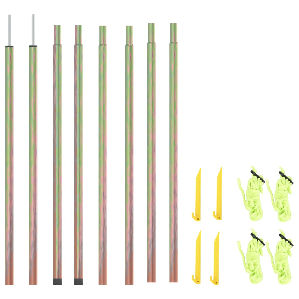 Sonnensegel Stangen 2 Stk. 200 cm Verzinkter Stahl