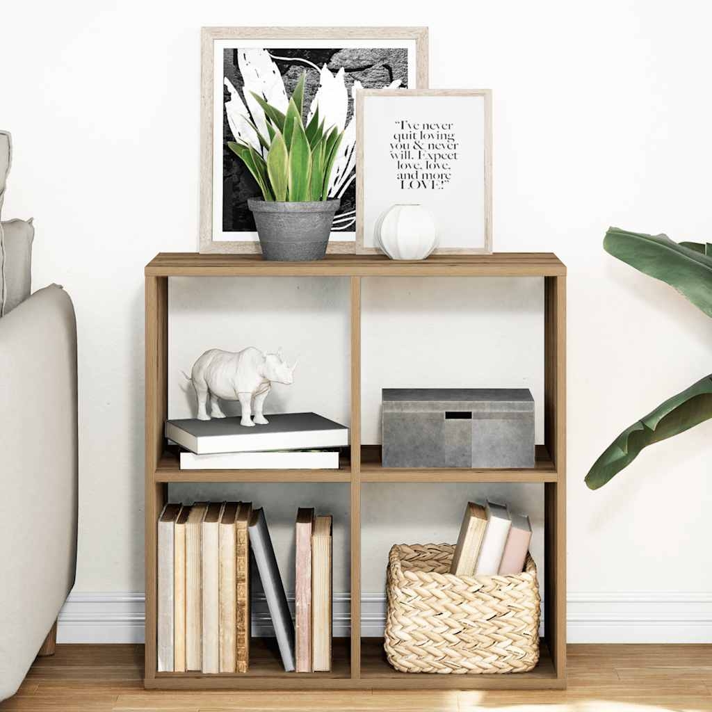 Raumteiler-Bücherregal Artisan-Eiche 69,5x29x69,5 cm