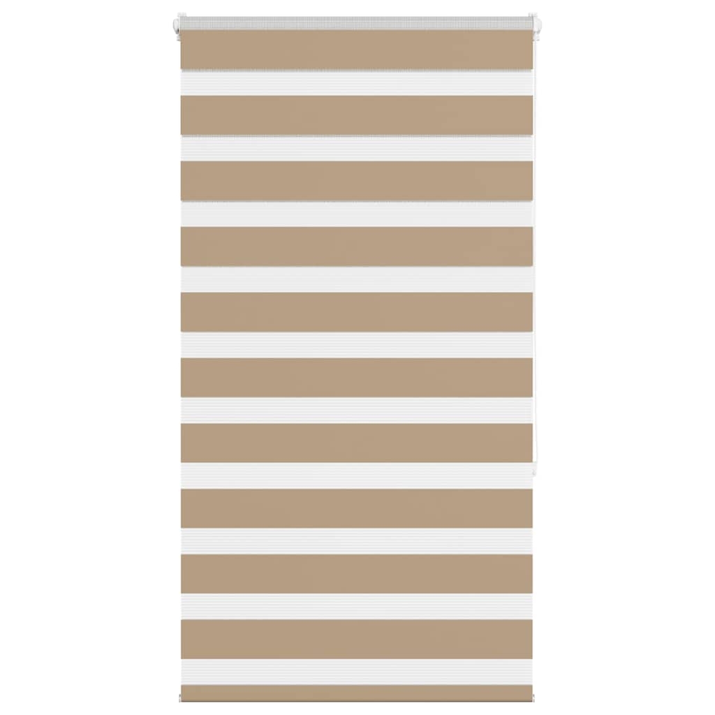 Zebrarollo Sandbraun 80x150 cm Stoffbreite 75,9 cm Polyester