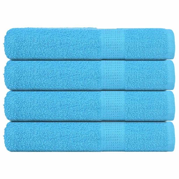 Handtücher 4 Stk. Türkis 100x200 cm 360 g/m² 100% Baumwolle