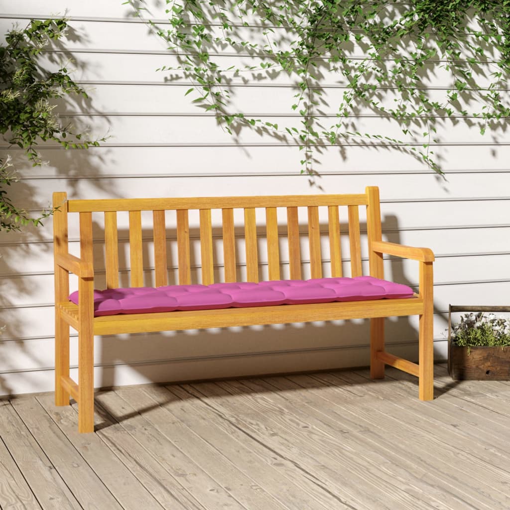Gartenbank-Auflage Rosa 180x50x7 cm Oxford-Gewebe Gartenbank-Auflage Rosa 180x50x7 cm Oxford-Gewebe