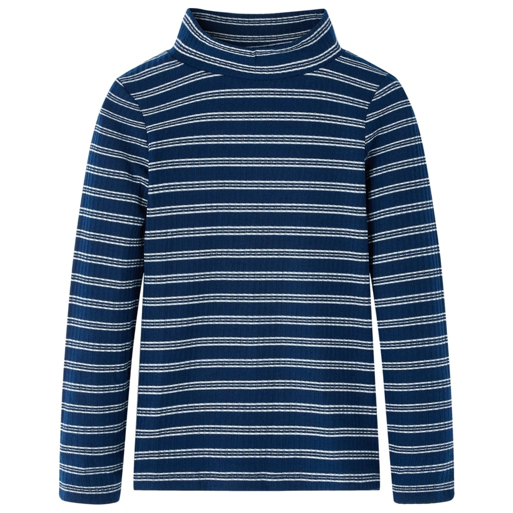 Kinder-Langarmshirt Marineblau 116 Kinder-Langarmshirt Marineblau 116
