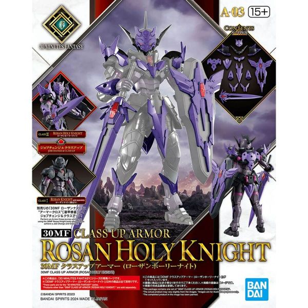 Sammelfigur Bandai 30MF CLASS UP ARMOR (ROSAN HOLY KNIGHT) Animation und Anime Sammelfigur Bandai 30MF CLASS UP ARMOR (ROSAN HOLY KNIGHT) Animation und Anime