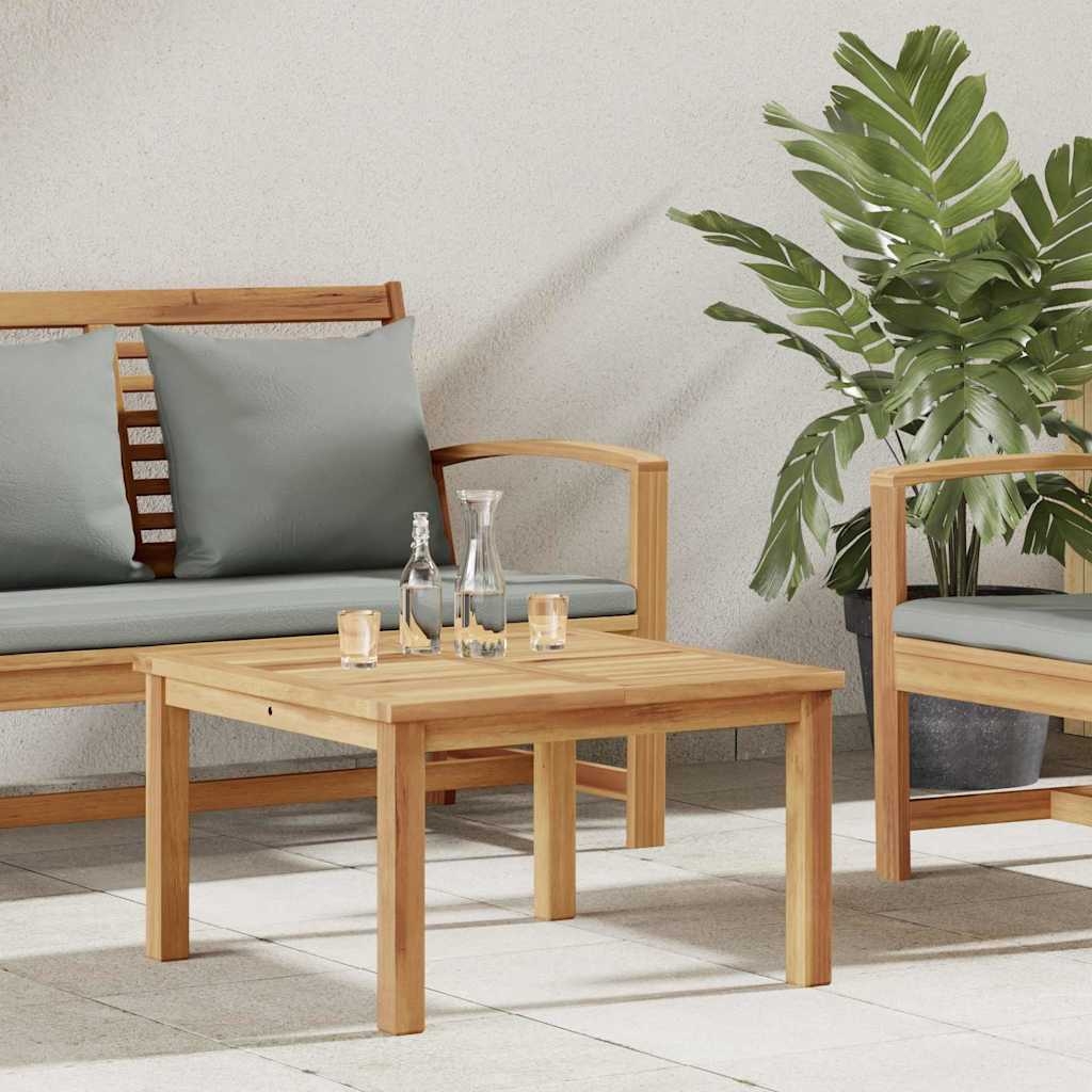 Couchtisch Braun 60 x 60 x 36 cm Massives Teakholz