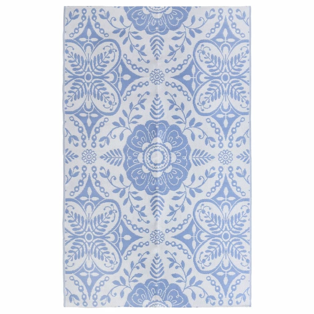 Outdoor-Teppich ARAKIL Babyblau 190x290 cm PP