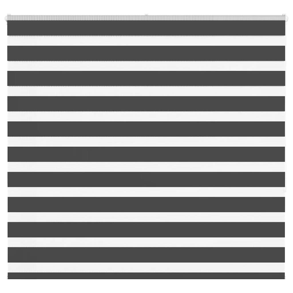 Zebrarollo Schwarz 155x150 cm Stoffbreite 150,9 cm Polyester