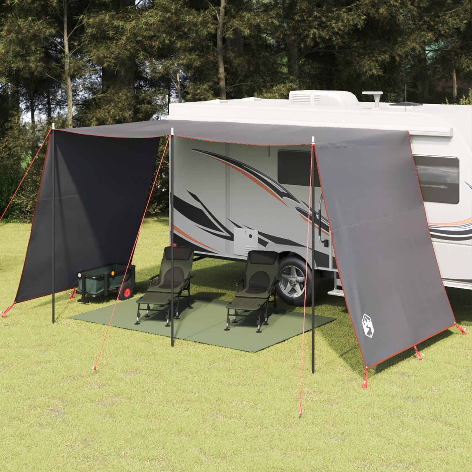 Wasserfester Tarp 302 x 240 x 240 cm
