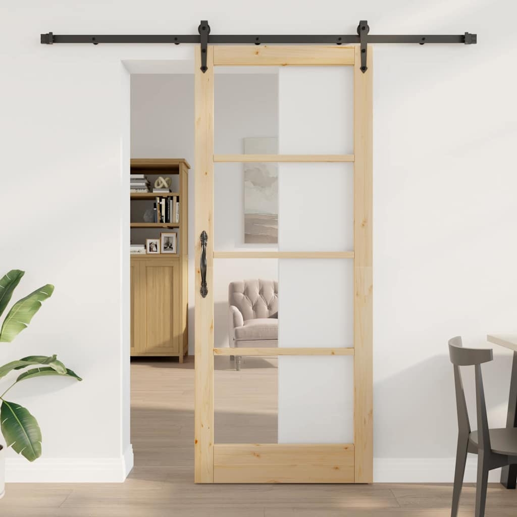 Schiebetür mit Hardware-Set 'ORKDAL'86x211 cm