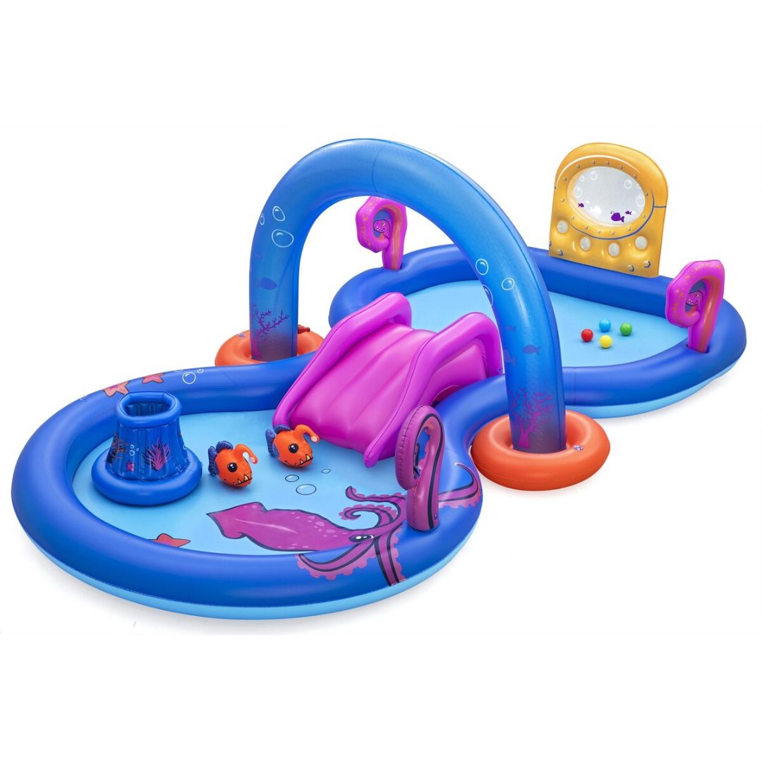 Bestway Aufblasbares Spielpool Abenteuer Meer 330x188x117 cm +2 Jahre Garten 53167 Bestway Aufblasbares Spielpool Abenteuer Meer 330x188x117 cm +2 Jahre Garten 53167