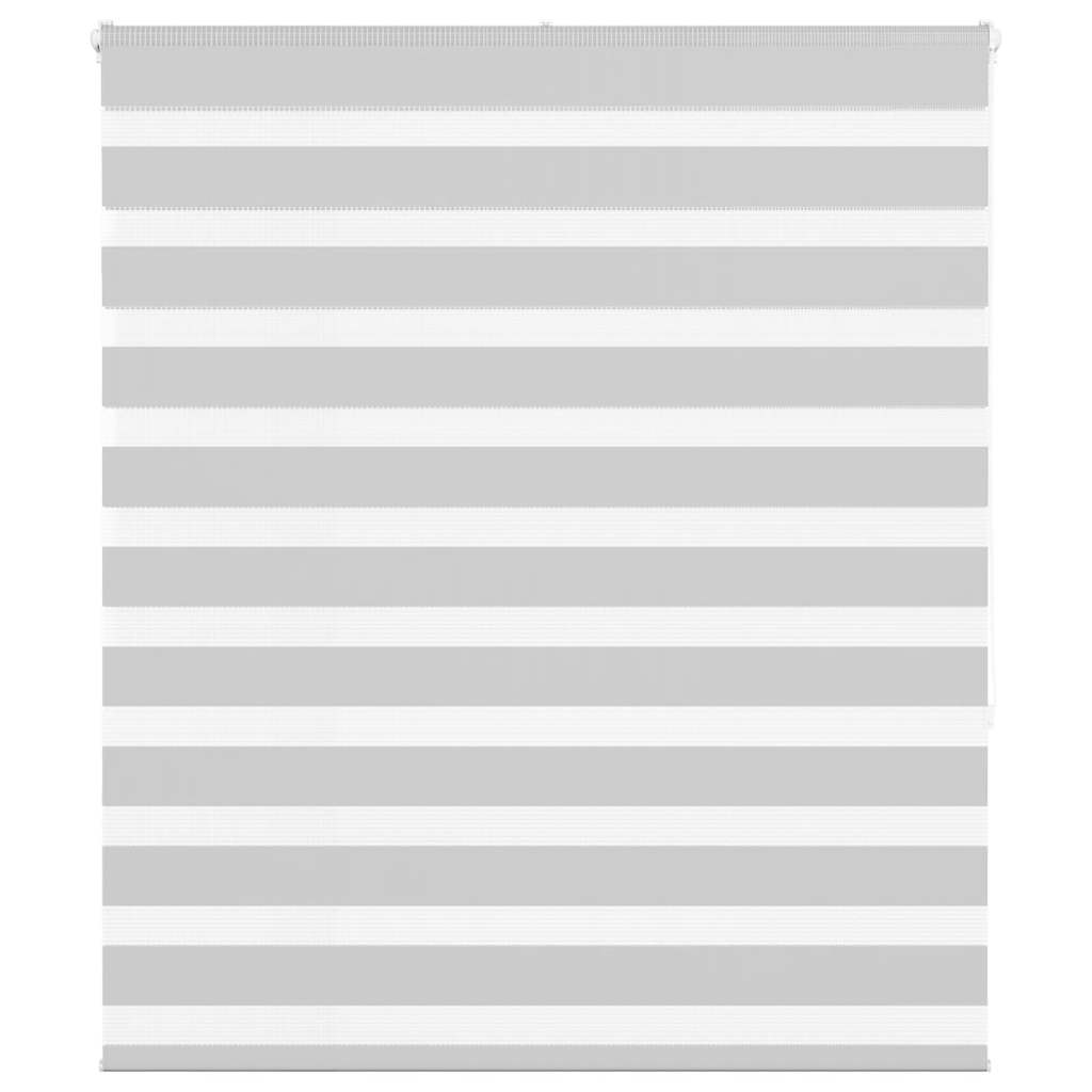 Zebrarollo Hellgrau 120x150 cm Stoffbreite 115,9 cm Polyester