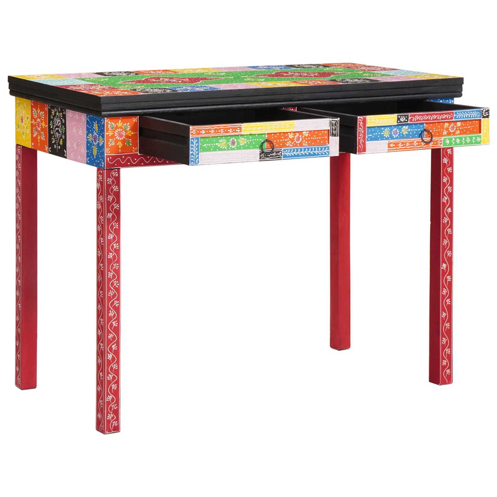 Schreibtisch 100x50x75 cm aus massivem Mango Holz