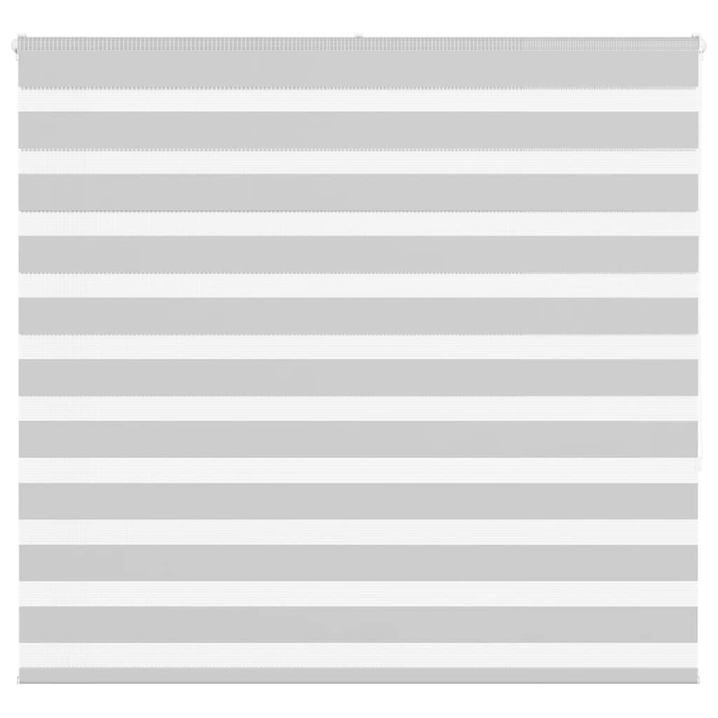 Zebrarollo Hellgrau 165x150 cm Stoffbreite 160,9 cm Polyester