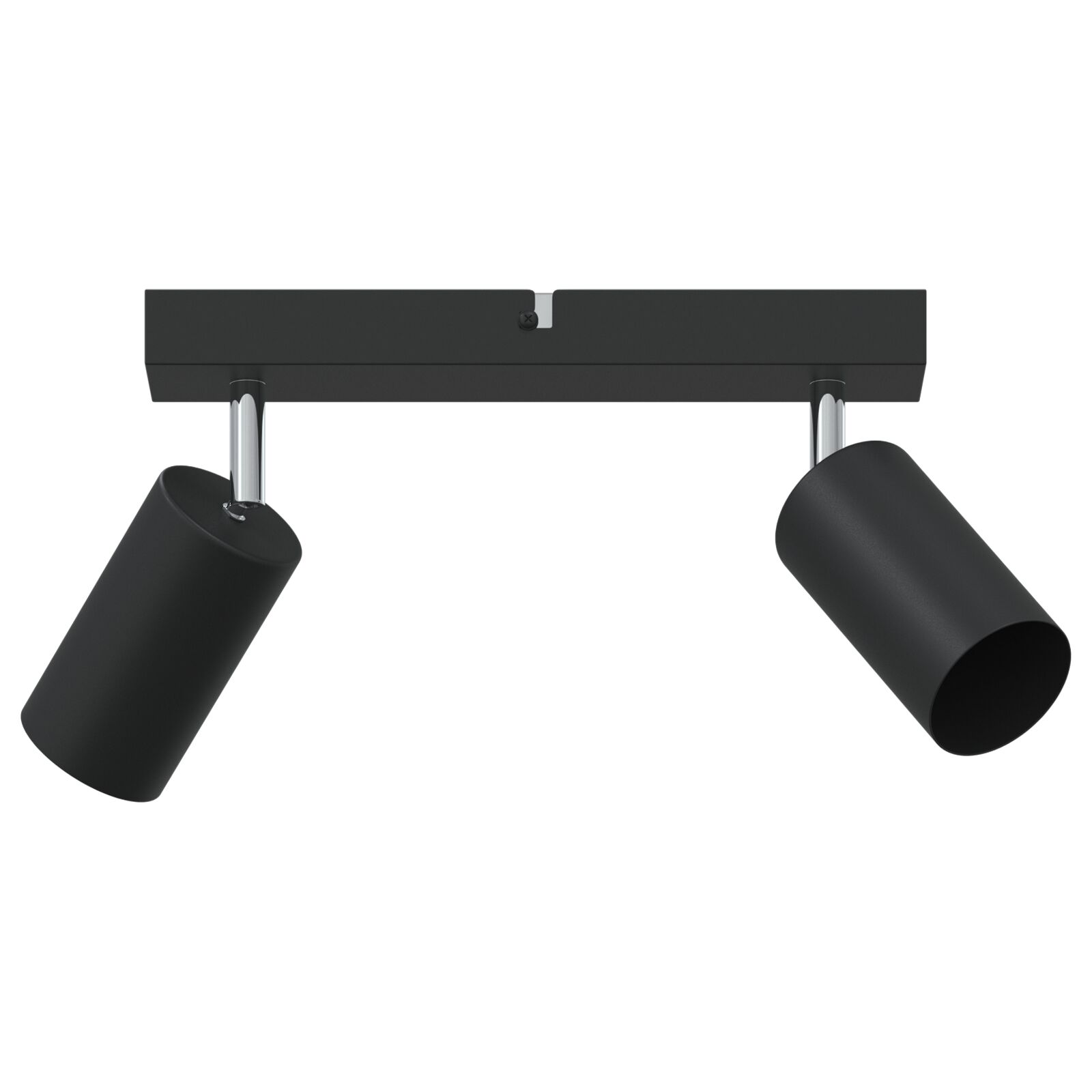 Deckenstrahler 2 Wege verstellbar Schwarz GU10