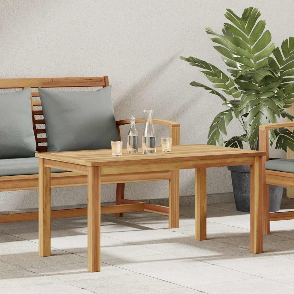Couchtisch Braun 90 x 50 x 45.5 cm Massives Teakholz