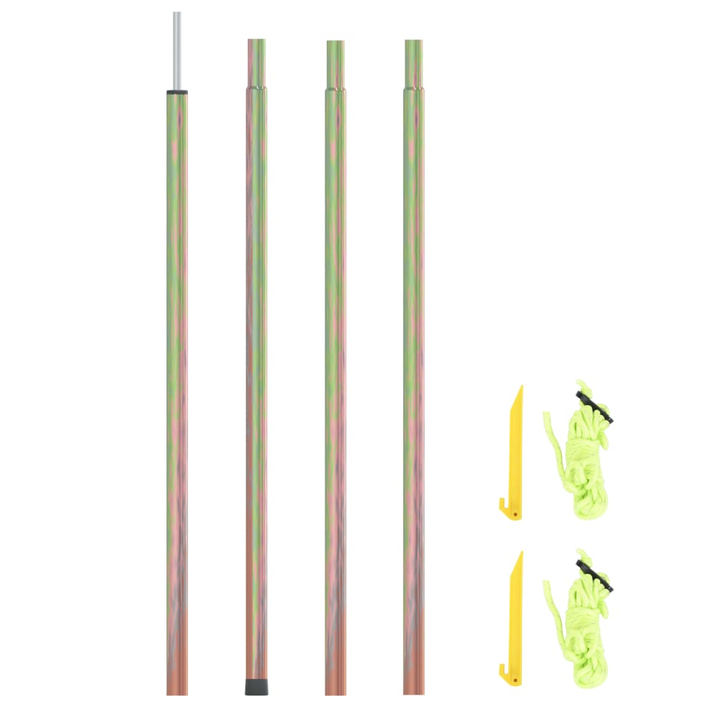 Sonnensegel Stange 200 cm Verzinkter Stahl