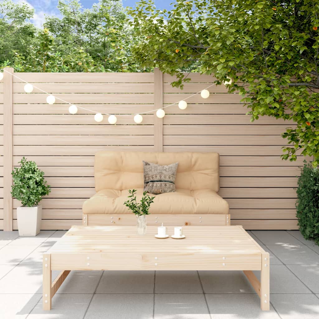 2-tlg. Garten-Lounge-Set Massivholz Kiefer 2-tlg. Garten-Lounge-Set Massivholz Kiefer