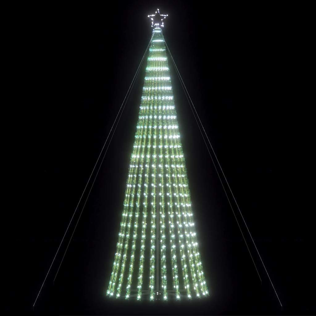 Weihnachtsbaum Kegelform 1028 LEDs Kaltweiß 403 cm