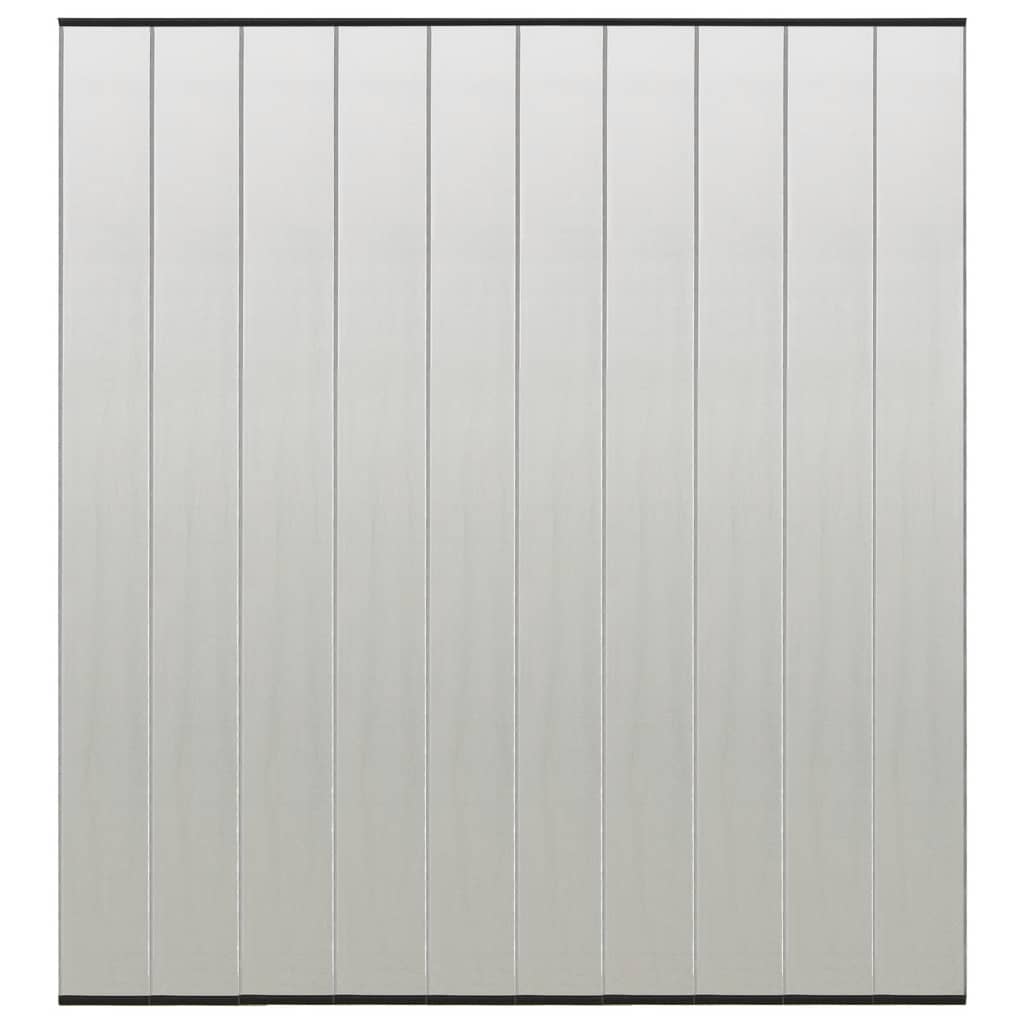 Insektenschutz für Türen 10-tlg. Netzvorhang Schwarz 240x240 cm