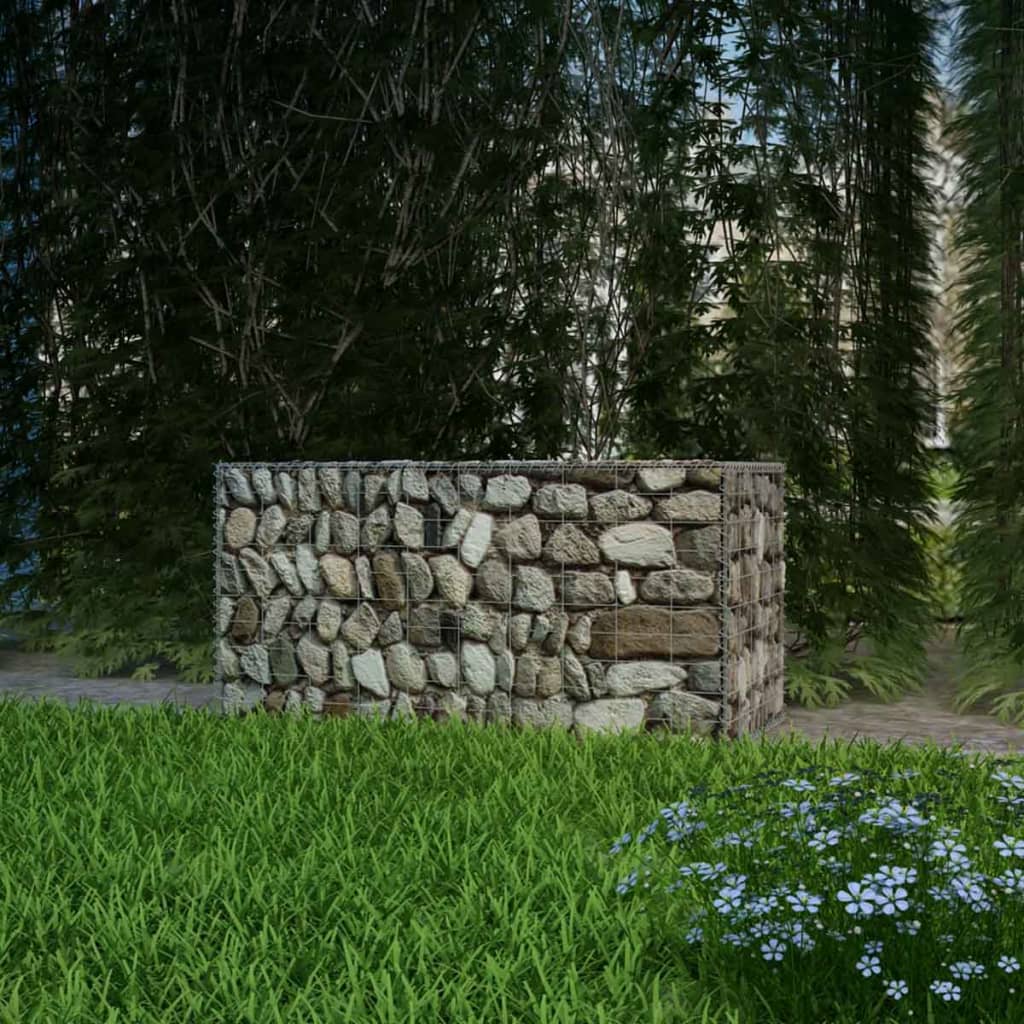 Gabionenkorb Stahl 100×50×50 cm Gabionenkorb Stahl 100×50×50 cm