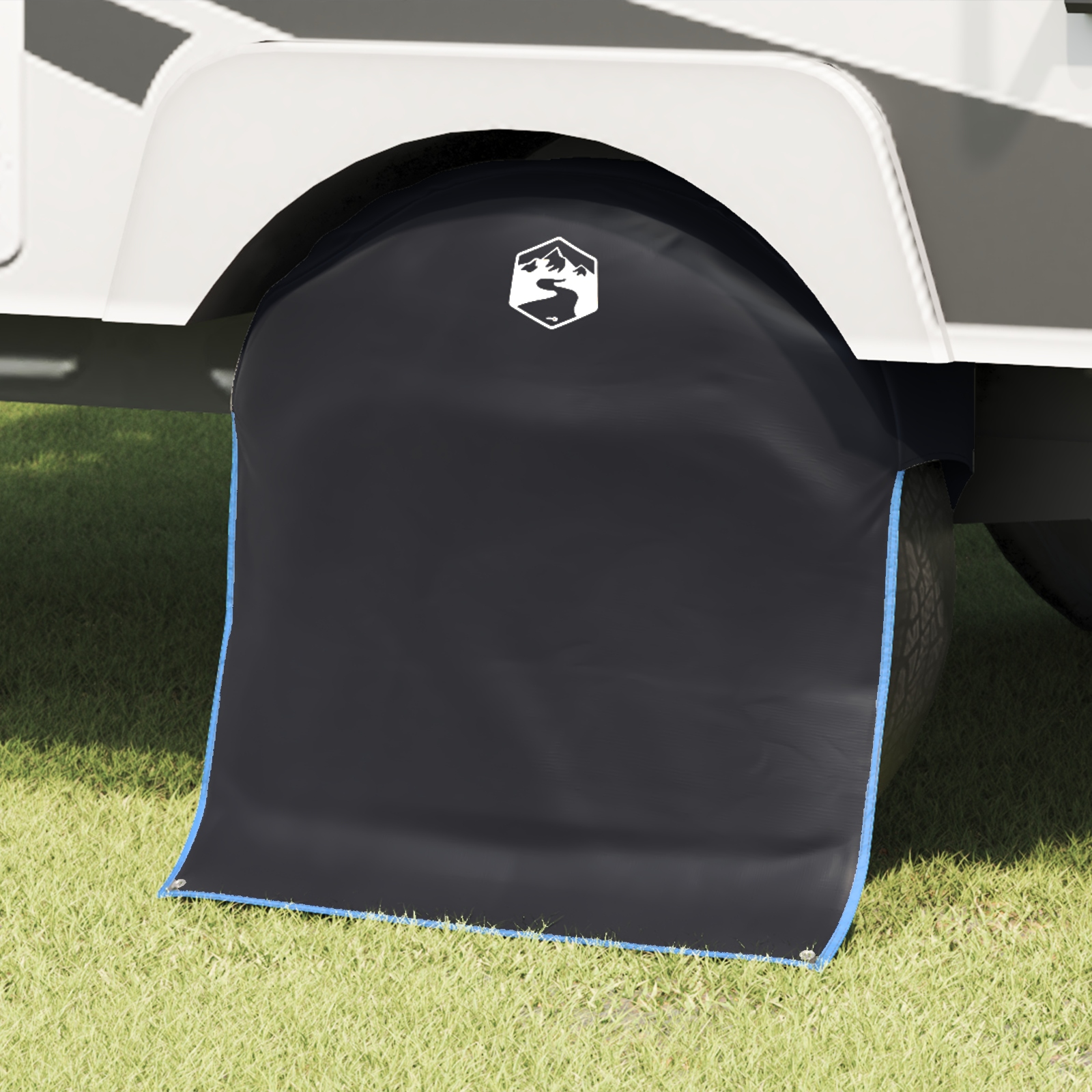 Radabdeckung 76 x 74 cm Oxford