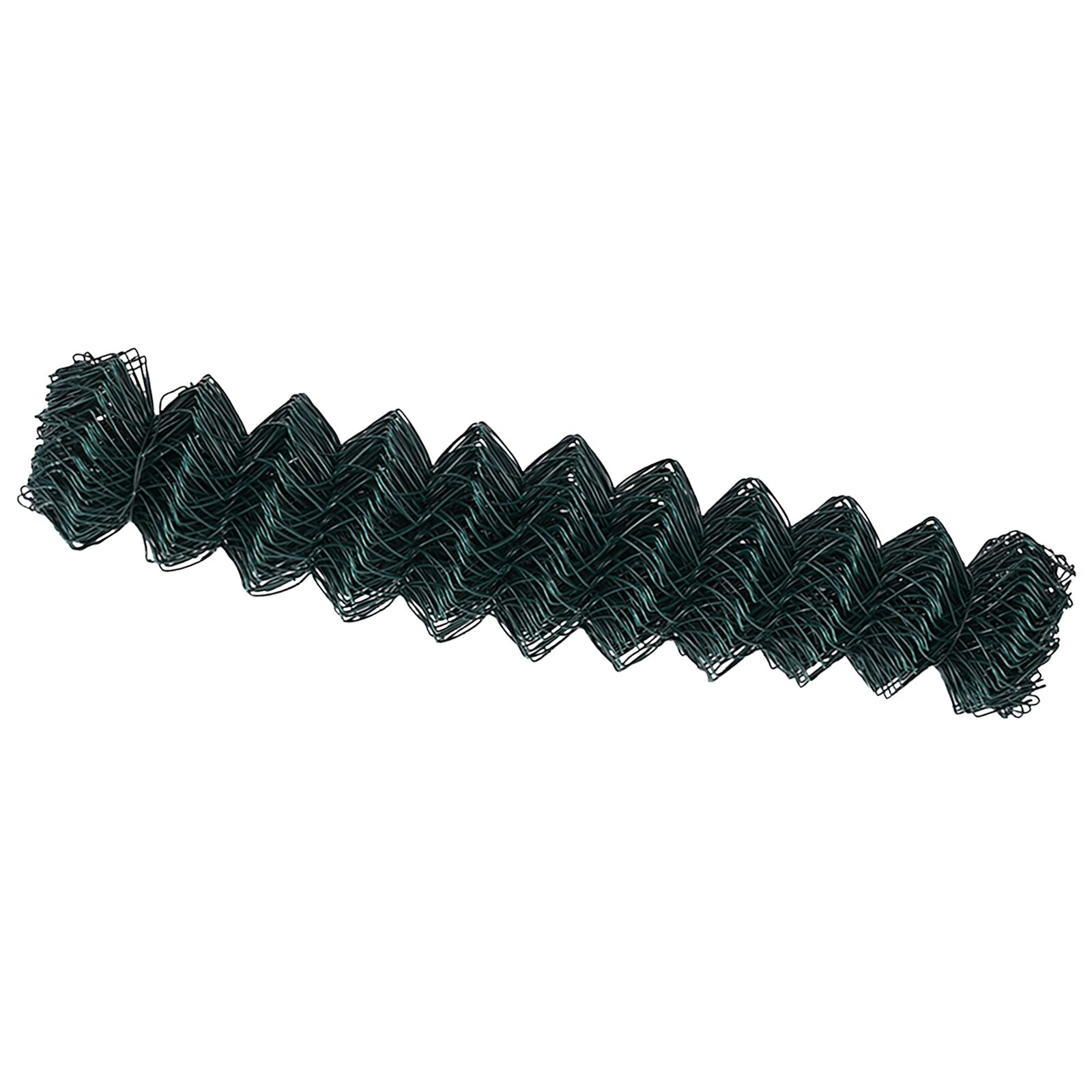 Kettenzaun Grün 1x10 m Stahl