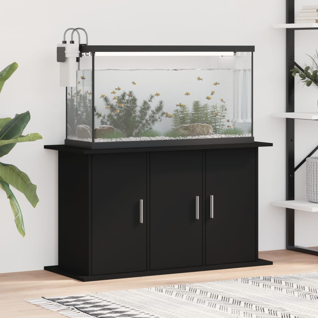 Aquariumständer Schwarz 101x41x58 cm Holzwerkstoff Aquariumständer Schwarz 101x41x58 cm Holzwerkstoff