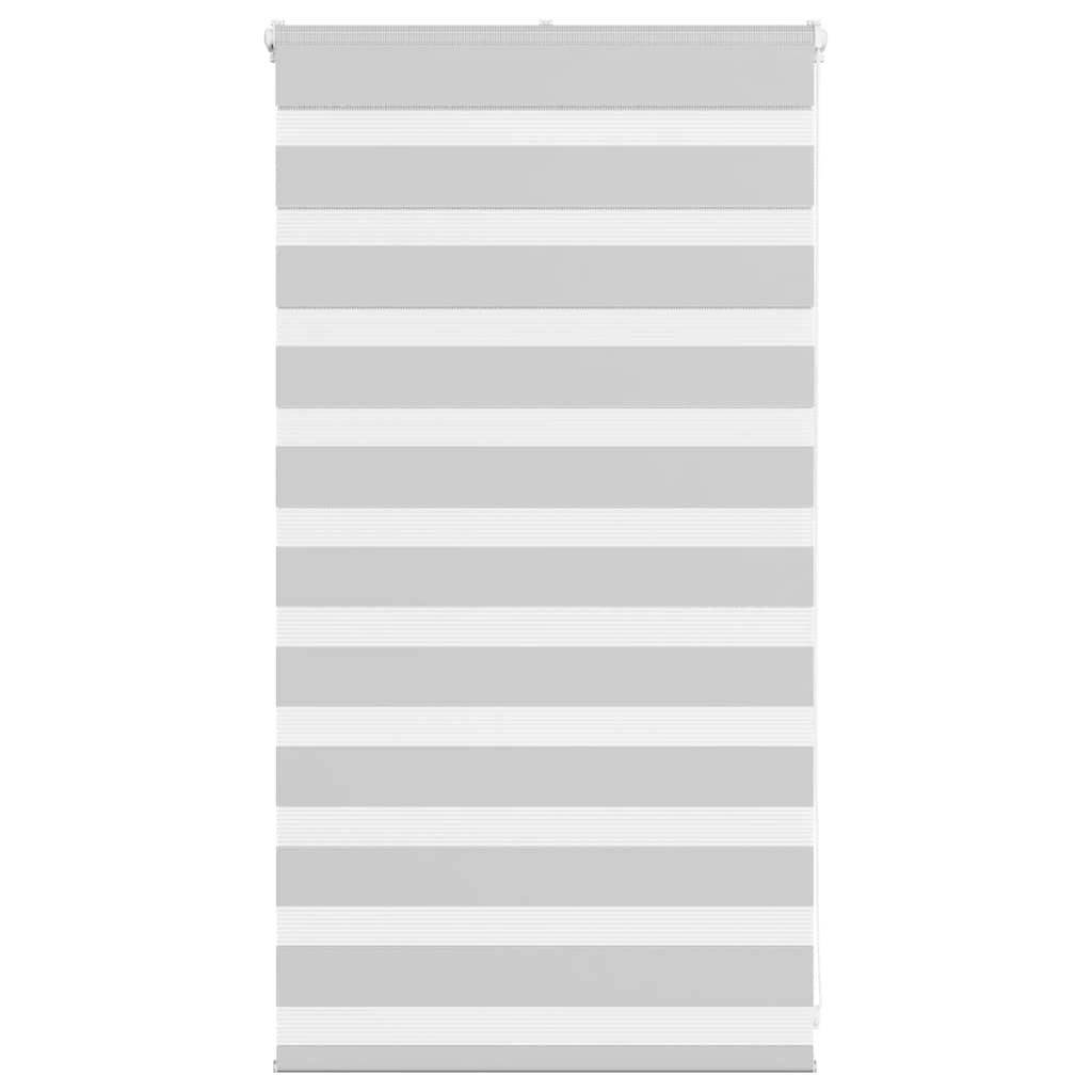 Zebrarollo Hellgrau 75x100 cm Stoffbreite 70,9 cm Polyester