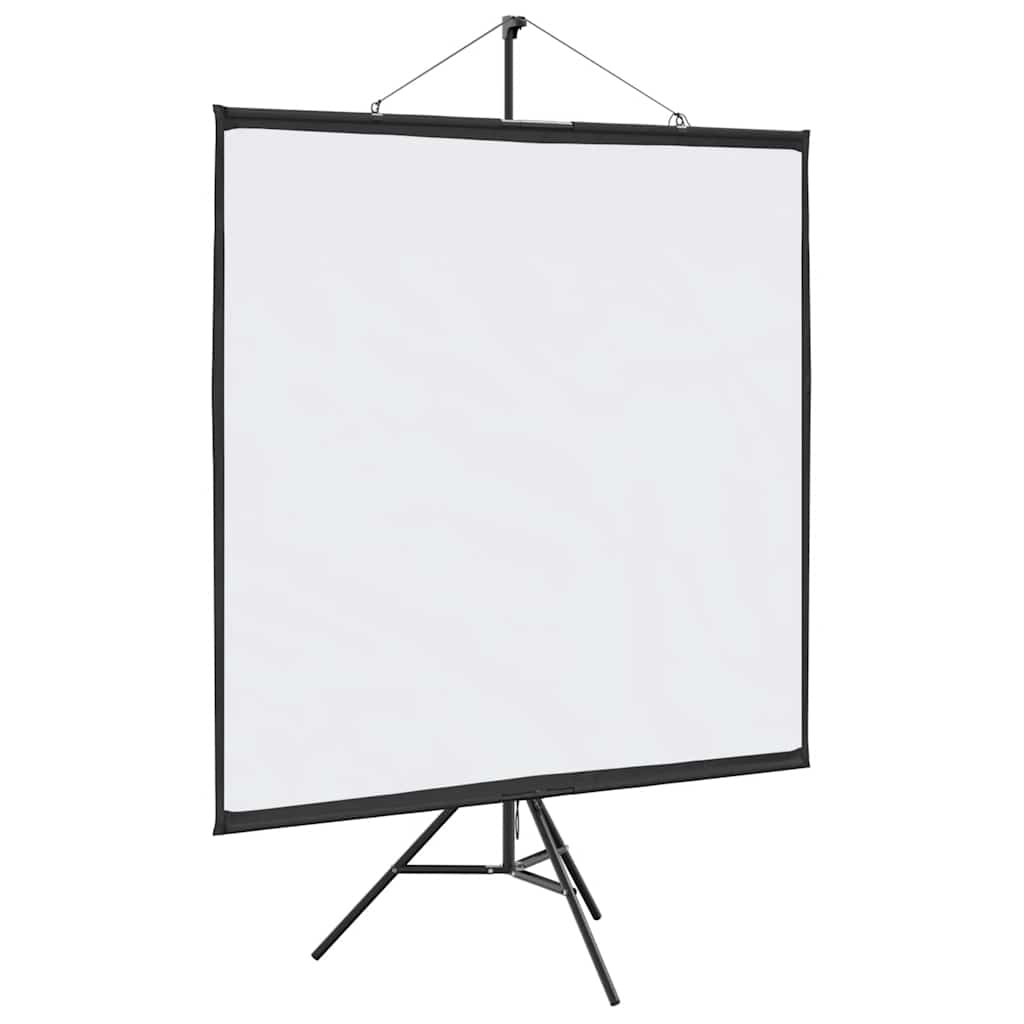 Beamer Leinwand mit Stativ 72 Zoll 1:1 Beamer Leinwand mit Stativ 72 Zoll 1:1