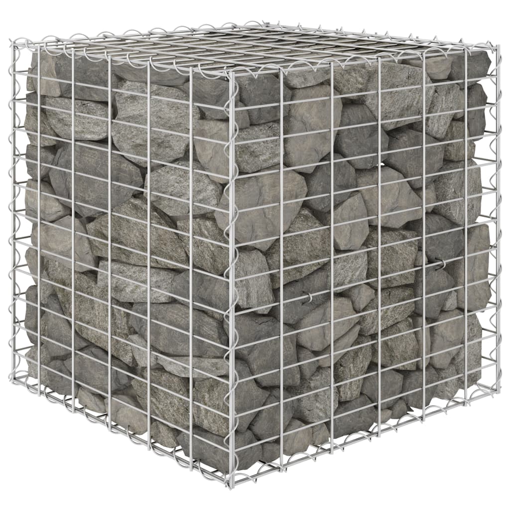 Würfel-Gabionen-Hochbeet Stahldraht 60x60x60 cm Würfel-Gabionen-Hochbeet Stahldraht 60x60x60 cm