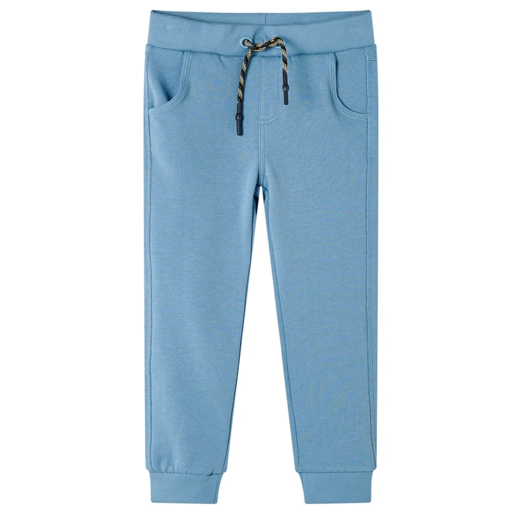 Kinder-Trainingshose Mittelblau 116