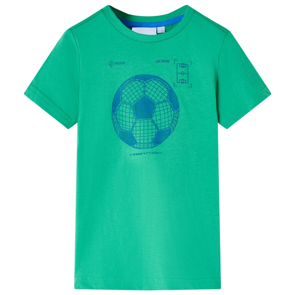 Kinder-T-Shirt Grün 104