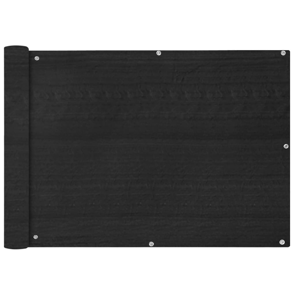 Balkonsichtschutz HDPE 75x600 cm Anthrazit