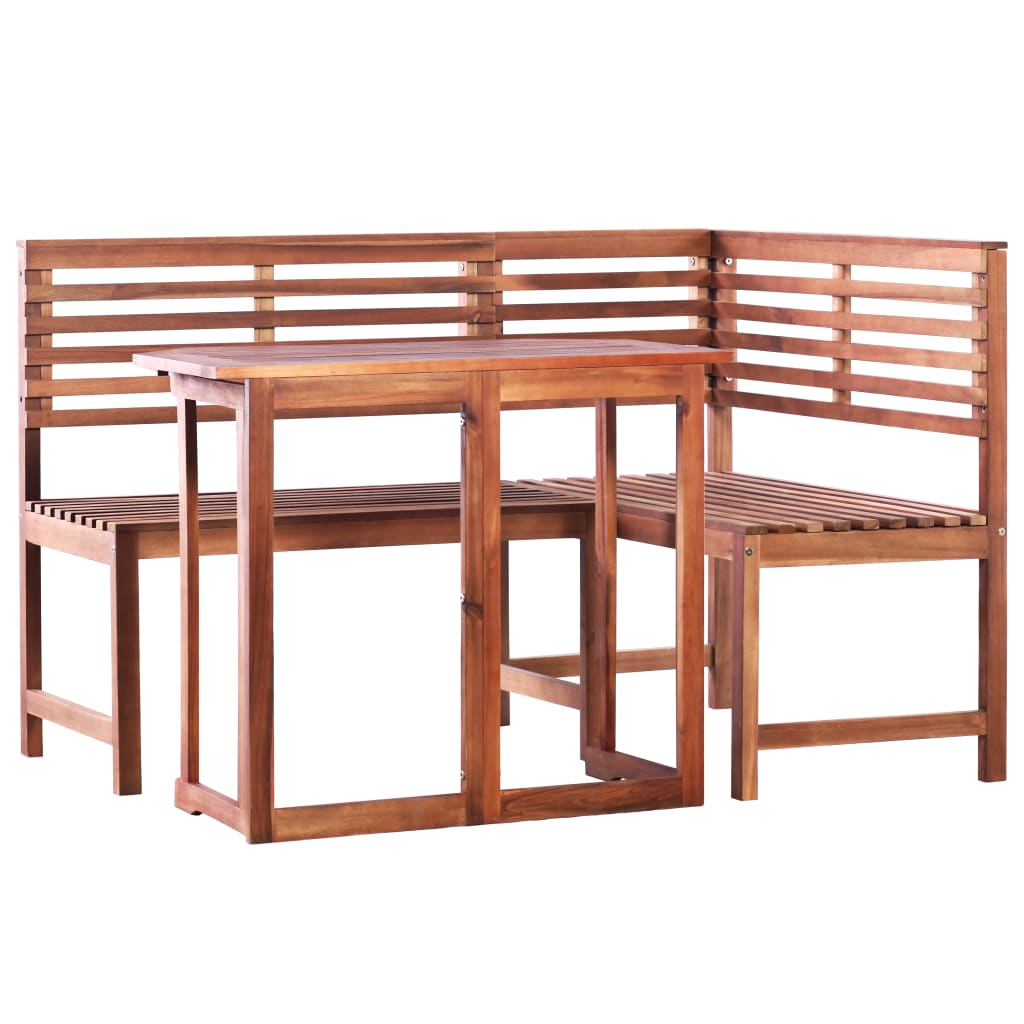 2-tlg. Bistro-Set Akazie Massivholz 2-tlg. Bistro-Set Akazie Massivholz