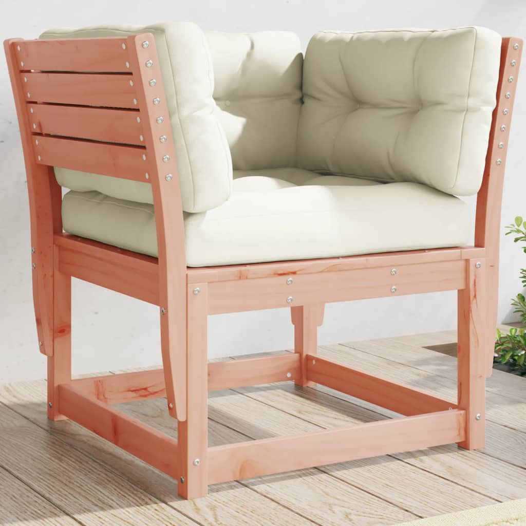 Gartensofa mit Armlehnen und Kissen Massivholz Douglasie Gartensofa mit Armlehnen und Kissen Massivholz Douglasie