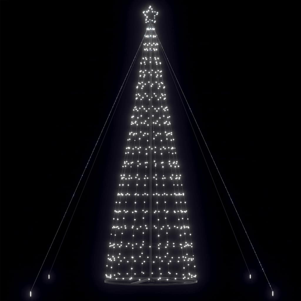 LED Weihnachtsbaum 1534 LEDs Kaltweiß 503 cm